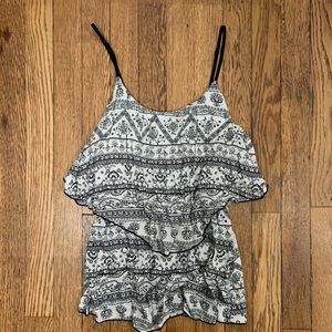 Patterned tank top